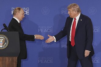 Donaldo Trumpo ir Vladimiro Putino susitikimas Aliaskoje