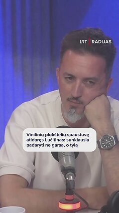 Papasakojo, kaip spaudžiamos plokštelės: senovinis procesas, atliekamas naujoviškom mašinom