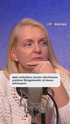 Apie narkotikus scenos užkulisiuose prabilusi Ščiogolevaitė: aš buvau pakraupusi