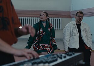 „SHWR“ ir Petunijos klipo filmavimo akimirka „SHWR“ ir Petunijos klipo filmavimo akimirka