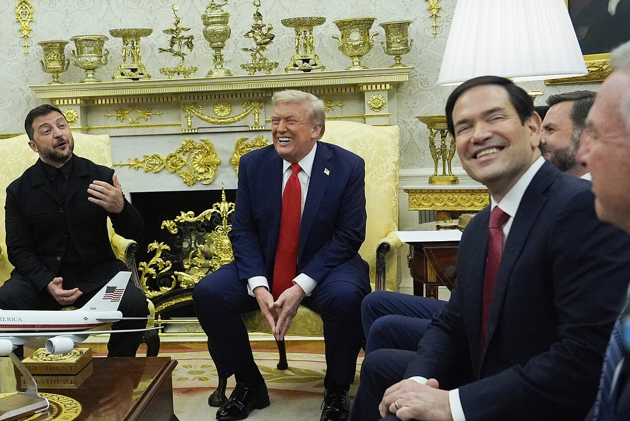 Владимир Зеленский и Дональд Трамп