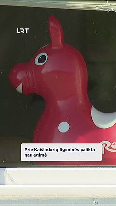 Prie Kaišiadorių ligoninės durų rasta palikta naujagimė