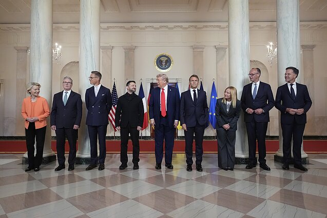 ES aptaria susitikimą Vašingtone: „svarbiausia – išsiaiškinti, ką Trumpas turi omenyje“