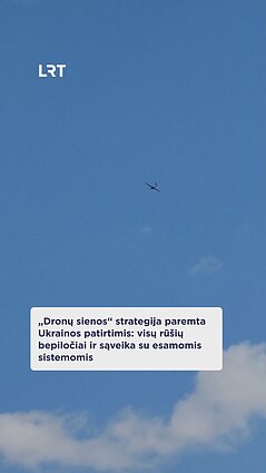 Vietoj transportinių lėktuvų – „dronų siena“.
