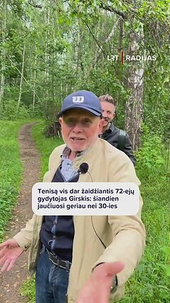 72-ejų gydytojas Girskis: šiandien jaučiuosi geriau nei 30-ies