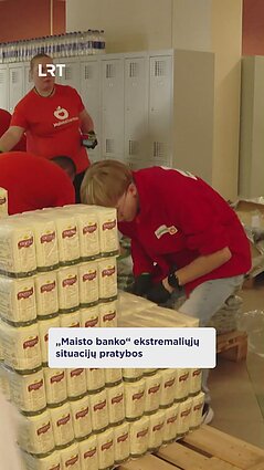 „Maisto bankas“ surengė didžiausias ekstremaliųjų situacijų pratybas