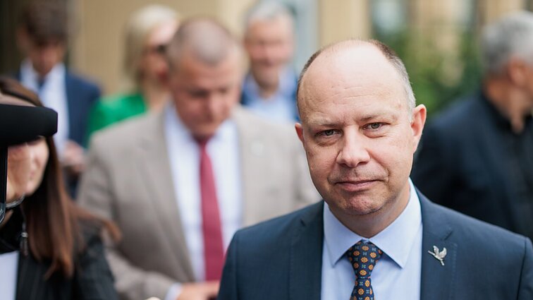 Atsakymo dėl koalicijos neturėjęs Veryga: yra kur sutariam, yra kur ne, tam ir yra derybos