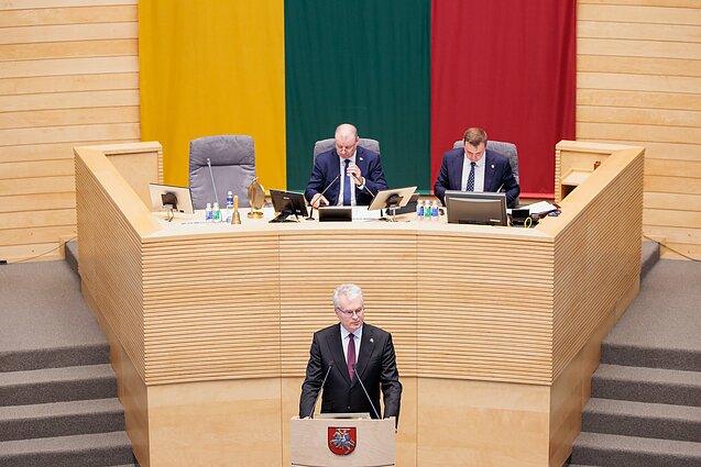 Lithuanian President Gitanas Nausėda submits Inga Ruginienė’s nomination for prime minister Lithuanian President Gitanas Nausėda submits Inga Ruginienė’s nomination for prime minister