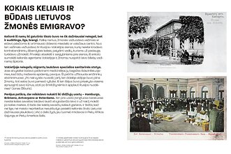 Ištrauka iš Įtraukiojo leidinio „Pasaulio dydžio Lietuva“