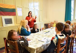 Sigita is also one of the teachers at the Lithuanian school in Bologna.