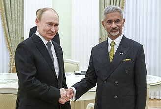 Vladimiras Putinas ir Subrahmanyamas Jaishankaras