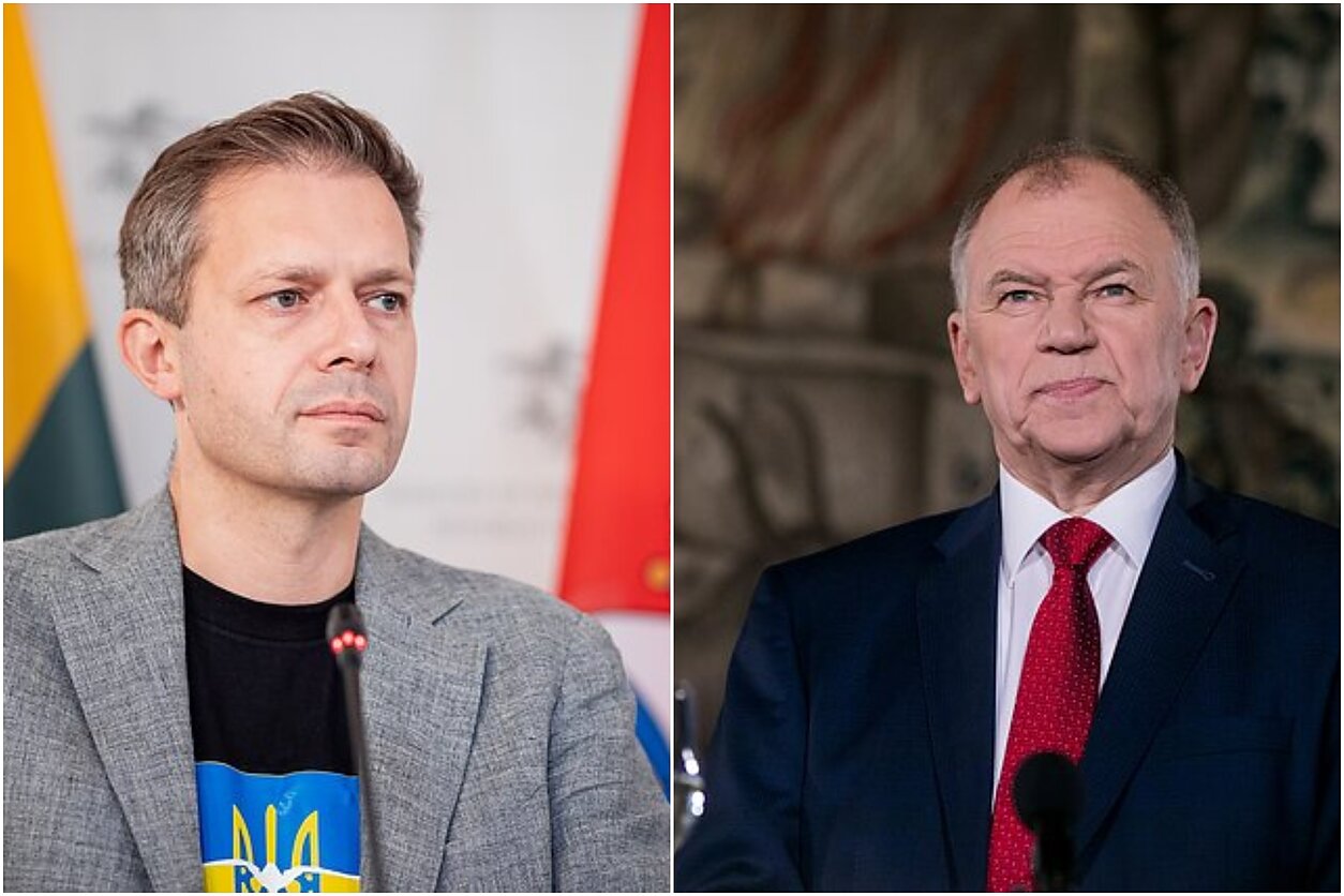 Andrius Tapinas ir Vytenis Povilas Andriukaitis
