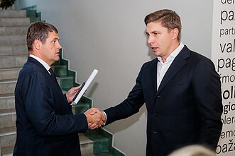 Ремигиюс Жемайтайтис и Миндаугас Синкявичюс Ремигиюс Жемайтайтис и Миндаугас Синкявичюс