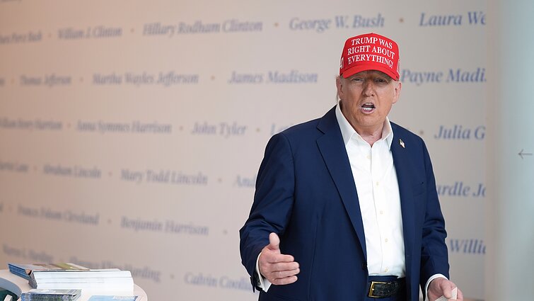 „Kas prikabins daugiau makaronų“: gynybos ekspertas – apie Trumpą ir menkstantį JAV svorį