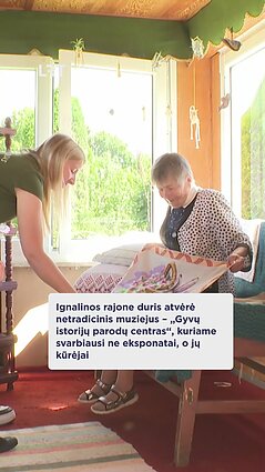 Ignalinos rajone – „Gyvų istorijų parodų centras“