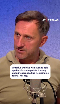 Kazlauskas apie patirtą traumą: guliu ir suprantu, kad nejudinu nei rankų, nei kojų