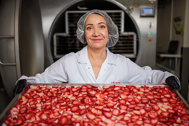 Geld Baltic prepares snacks for astronauts