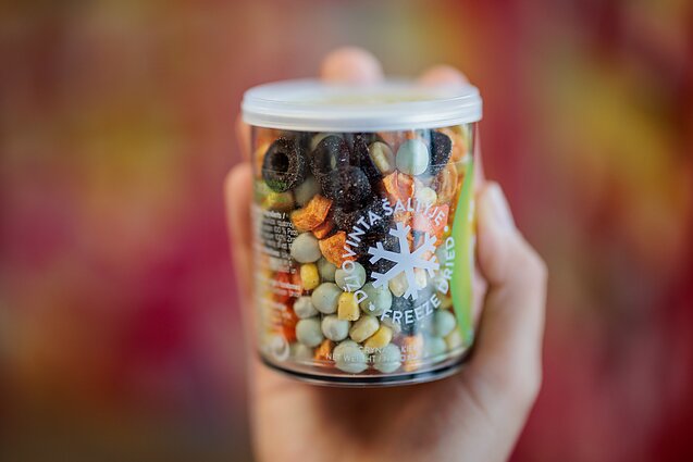 Geld Baltic prepares snacks for astronauts