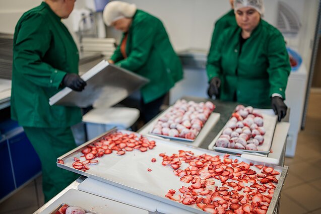 Geld Baltic prepares snacks for astronauts
