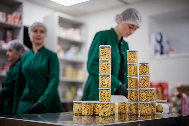 Geld Baltic prepares snacks for astronauts