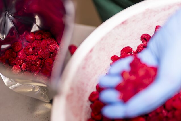 Geld Baltic prepares snacks for astronauts