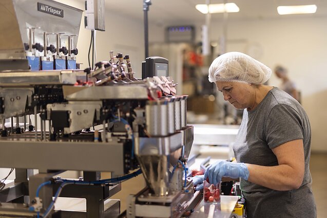 Geld Baltic prepares snacks for astronauts
