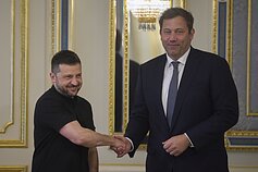 Volodymyras Zelenskis ir Larsas Klingbeilas