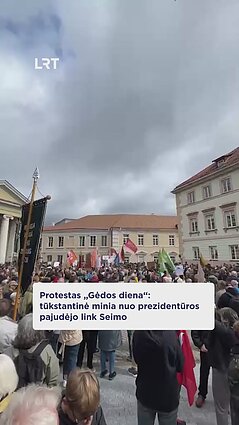 Vyksta protestas „Gėdos diena“