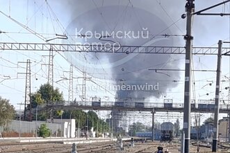 Ukraina smūgiavo logistikos objektams okupuotame Kryme 