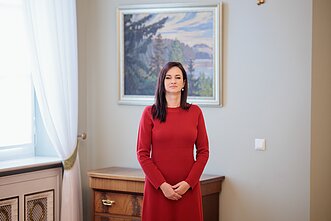 Inga Ruginienė susitiko su Gitanu Nausėda