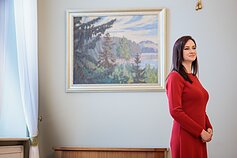 Inga Ruginienė susitiko su Gitanu Nausėda