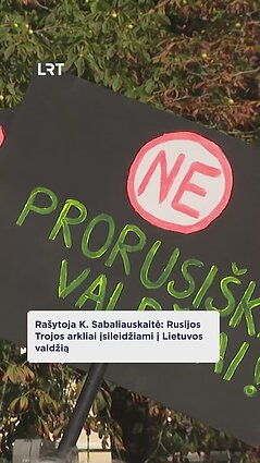 Sabaliauskaitė: negaliu ramiai žiūrėti