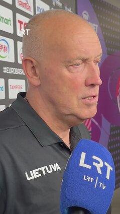 Kurtinaitis: atvažiavome, permiegojome, pasitreniravome ir laukiame varžybų
