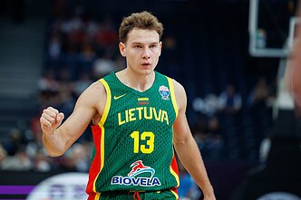 Rokas Jokubaitis, Europos krepšinio čempionatas: Lietuva – Didžioji Britanija