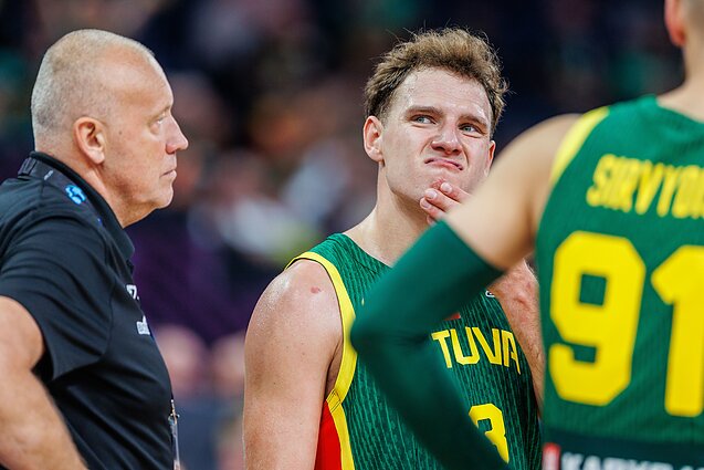 Rokas Jokubaitis, Europos krepšinio čempionatas: Lietuva – Didžioji Britanija