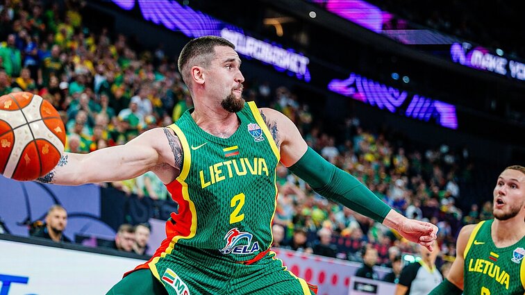Lietuvos rinktinė kovoje prieš britus sugriebė 57 kamuolius ir pagerino čempionatų rekordą