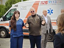 Литва передала 23 автомобілі швидкої допомоги Україні Литва передала 23 автомобілі швидкої допомоги Україні