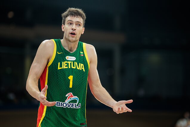 Blaževičius apie rolę rinktinėje ir suomių rungtynes su švedais