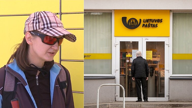 „Nei kur eiti, nei ką spausti“: regos negalią turinti Eglė patyrė diskriminaciją pašte