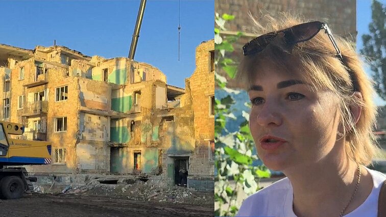 Kruviną rusų ataką išgyvenusi Svitlana: iš griuvėsių išsiropščiau, bet visi kaimynai žuvo