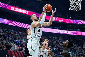 Tadas Sedekerskis. Europos krepšinio čempionatas: Lietuva – Vokietija