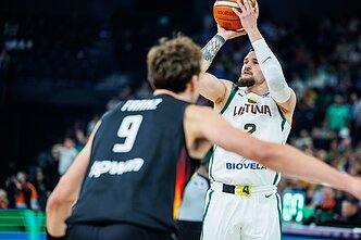 Margiris Normantas. Europos krepšinio čempionatas: Lietuva – Vokietija