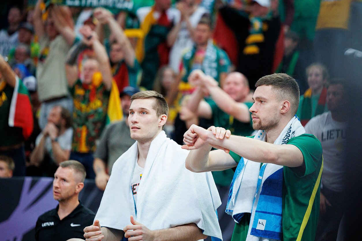 Ąžuolas Tubelis. Europos krepšinio čempionatas: Lietuva – Vokietija