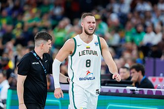 Tadas Sedekerskis. Europos krepšinio čempionatas: Lietuva – Vokietija Tadas Sedekerskis. Europos krepšinio čempionatas: Lietuva – Vokietija