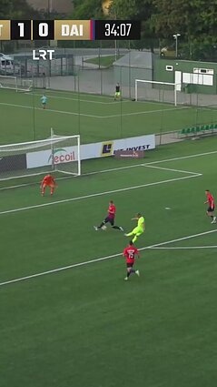 Puikus Novikovo įvartis didina „Riterių“ pranašumą prieš „Dainavą“