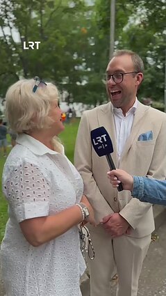 Naujojo LRT sezono šventėje – radijo laidų vedėjo Edvardo Kubiliaus gerbėja iš Panevėžio