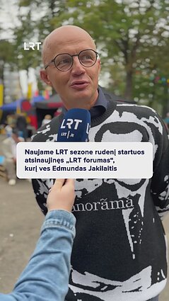 Naujame LRT sezone – atsinaujinęs „LRT forumas“ su Edmundu Jakilaičiu. Ko žiūrovai gali tikėtis?