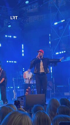 Vaidas Baumila vasarą baigė su trenksmu: surengė koncertą sostinėje