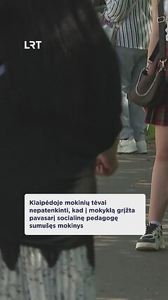 Pavasarį socialinę pedagogę sumušęs mokinys grįžta į mokyklą
