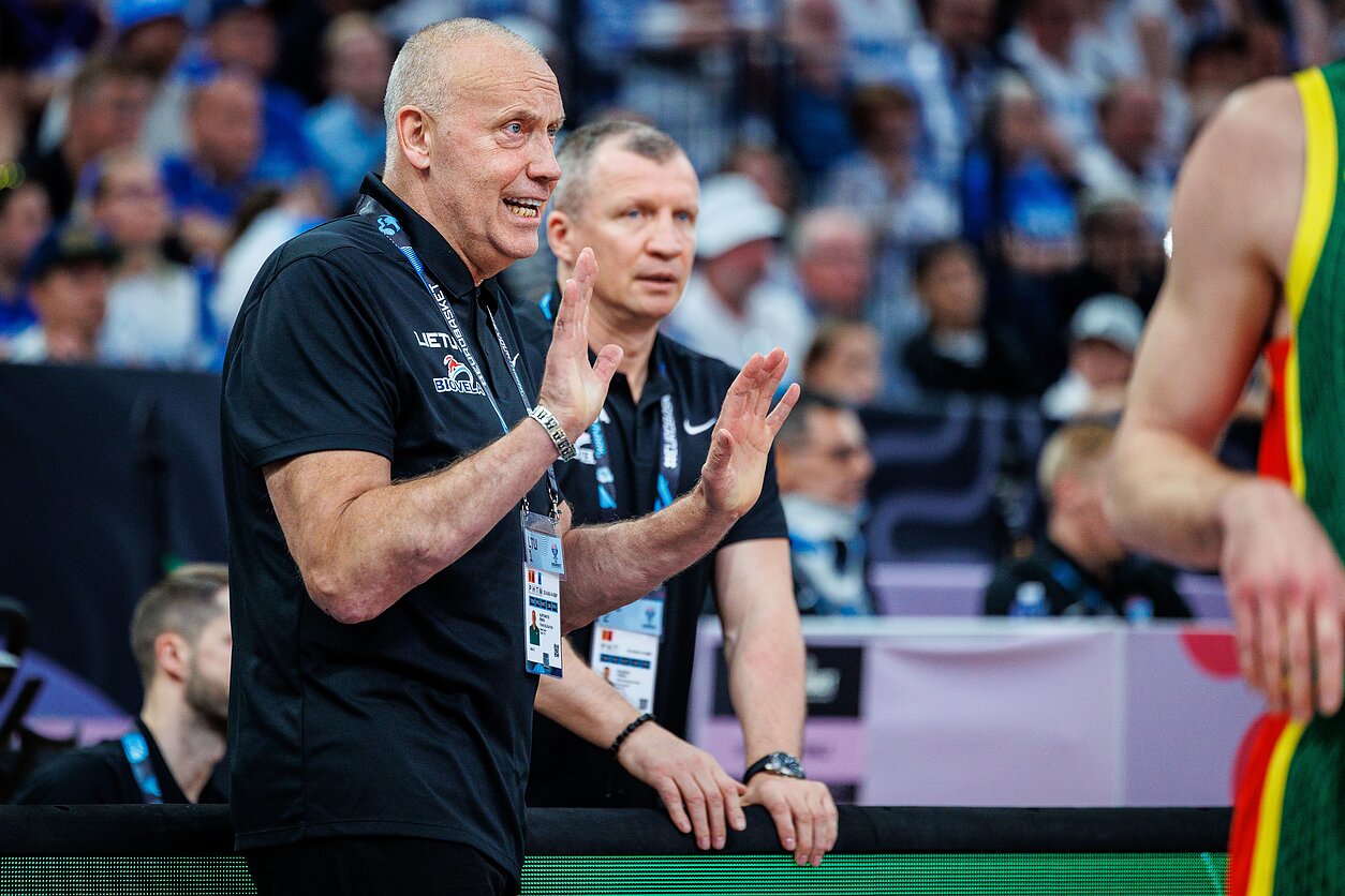Rimas Kurtinaitis, Europos krepšinio čempionatas: Lietuva – Suomija